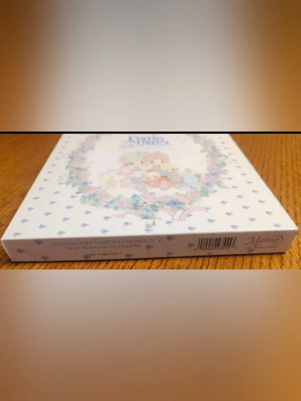 Grandmothers Precious Moments Baby Book Special Memories With Box 1990 UNUSED